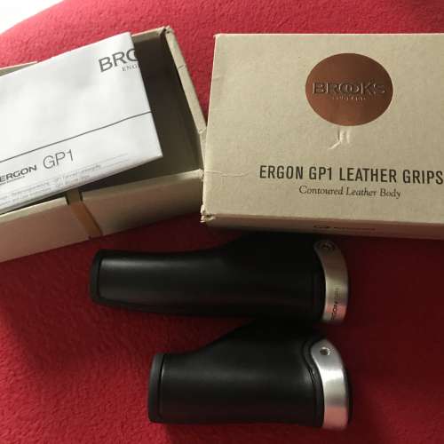 BROOKS Ergon GP1 leather handlebar grips