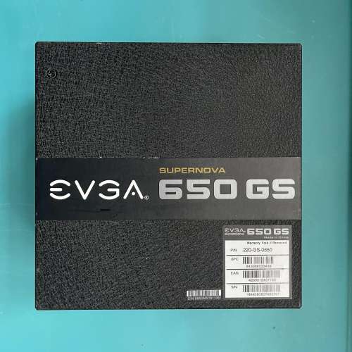 EVGA 650GS 650W全模組80 Plus金牌