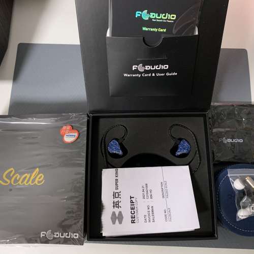 FAudio Scale 1鐵1圈( 8mm動圈+全頻動鐵)