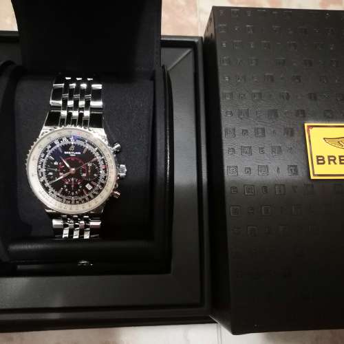 百年靈 BREITLING Navitimer Montbrillant Legends A23350 黑面限量版47mm