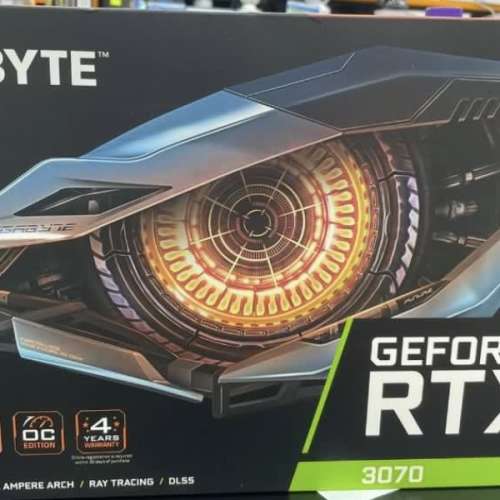 （無鎖算力)全新行貨 Gigabyte RTX 3070 gaming oc 有單有保 brand new no lock