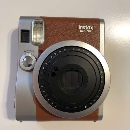 富士Fujifilm instax mini 90 啡色,即影即有相機.原廠香港行貨