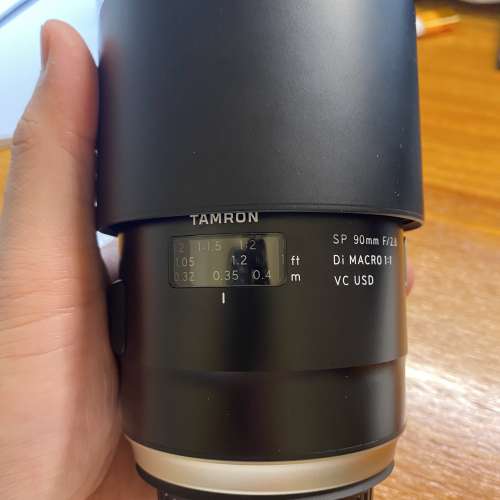 Tamron SP 90mm F/2.8 MACRO 1:1 Di VC USD (Model F017) for Canon 騰龍 微距