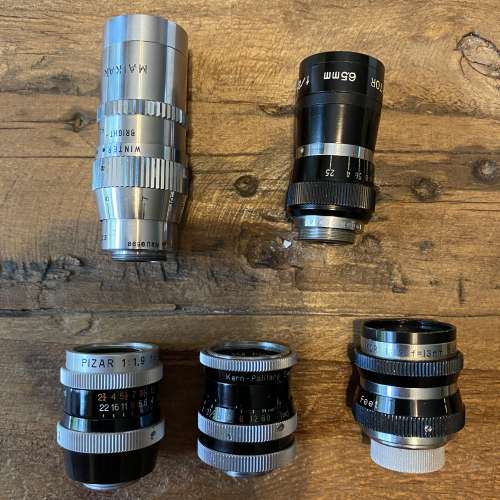 D mount lenses