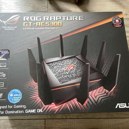 ASUS ROG Rapture GT-AC5300 Tri-band WiFi Gaming router