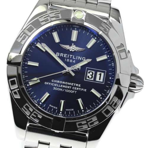 breitling百年靈Galactic 41mm雙視窗大日歷