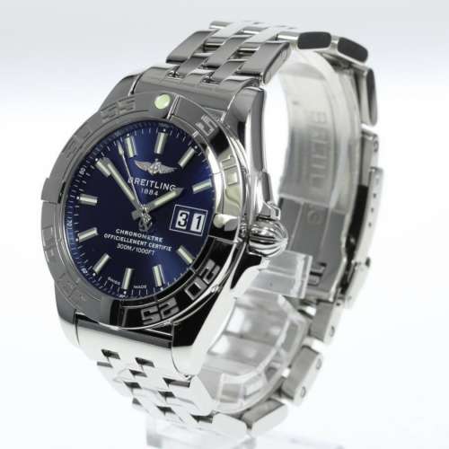 breitling百年靈Galactic 41mm雙視窗大日歷