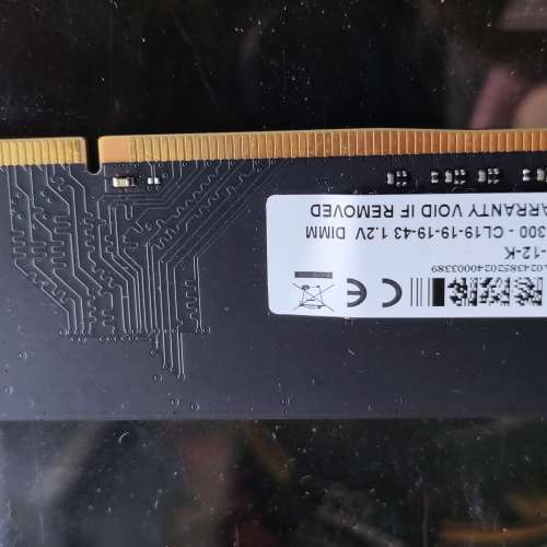 ddr4. 2666  RAM. 兩條共16GB