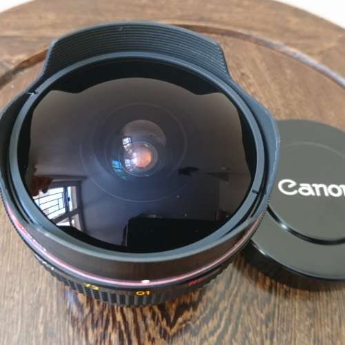 Canon FD 15mm f2.8 魚眼鏡頭, (90% new)