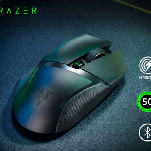 全新未開封 Razer Basilisk X HyperSpeed 16,000 DPI Wireless/ Bluetooth Gaming ...