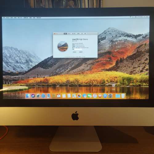 iMac 21.5 inch 2011 8成新 微花有蹦 I5 12GRAM 500GHDD