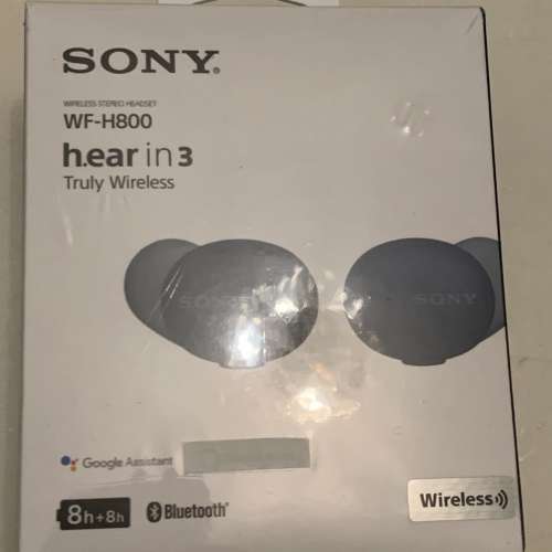 Sony WF-H800 真無線藍芽耳機藍色全新未開封