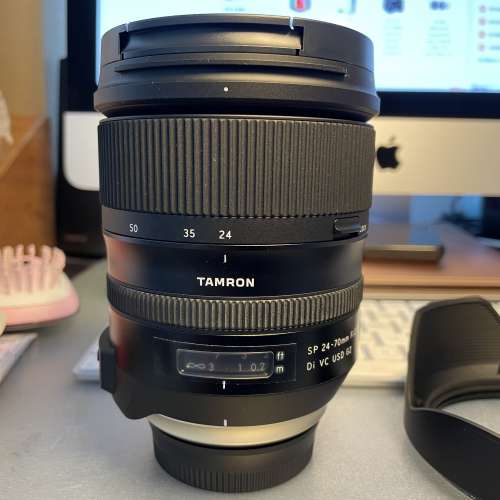 Selling a 99.9% new Tamron 24-70mm f2.8 G2 for Nikon
