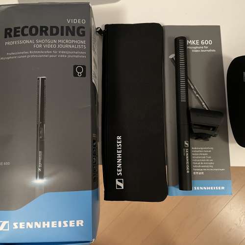 Sennheiser pro shotgun microphone MKE-600