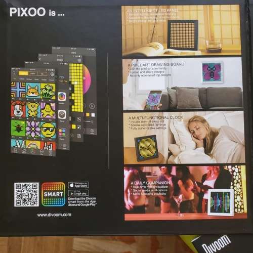 Divoom Pixoo 像素動態電子畫框時鐘