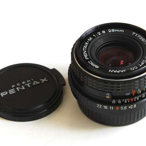 Pentax 28mm f2.8 SMC Pentax-M