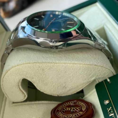 Rolex 116400GV Milgauss New (not AP Tudor IWC Omega Seiko)