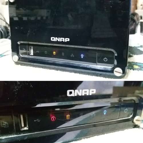 有問題,壞機 QNAP TS-209 Pro ii 2bay NAS  + ORICO 4bay 外置硬盤箱