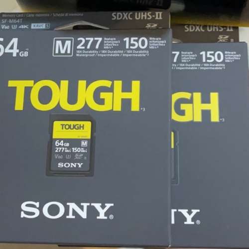 Sony Tough sd card （全新）