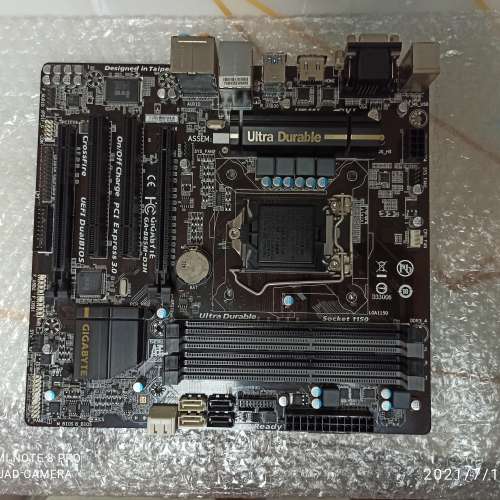 二手 GIGABYTE B85M-D3H B85 DDR3 USB3 LGA1150 MATX MB