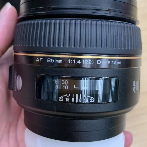 出售Minolta AF 85mm F1.4G(D)