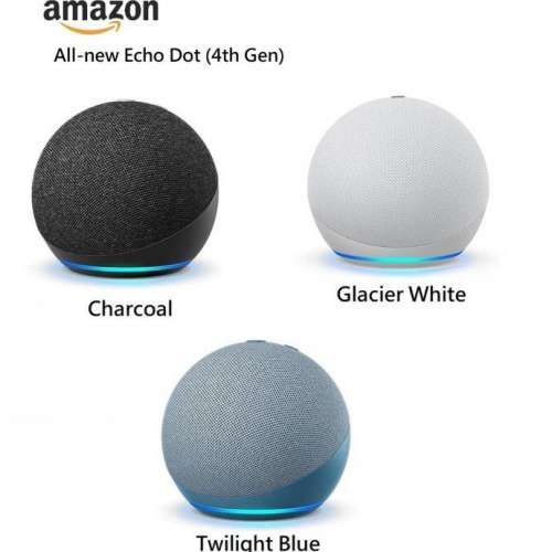 Amazon All-new Echo Dot (4th Gen) Smart Speaker with Alexa亞馬遜Echo Dot (4代)...