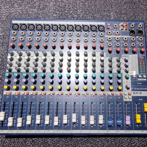 Lexicon soundcraft EFX12 調音器