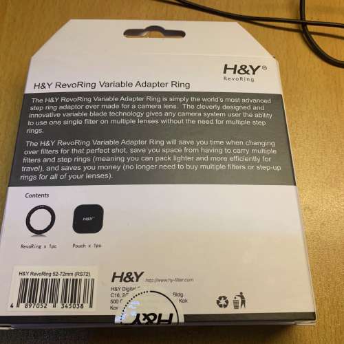 H&Y RevoRing 可調式濾鏡轉接環