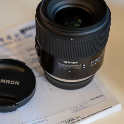 99新有長保 Tamron SP 35mm f1.8 VC for Canon