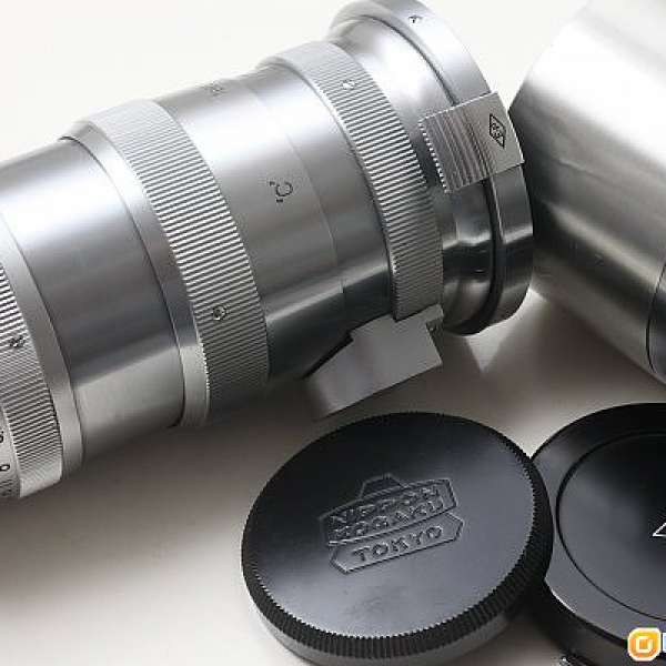 Nikon Nippon Kogaku Nikkor-QC 13.5cm/3.5(S插刀) EP版本 (收藏級)利+色水濃 A7r3專...