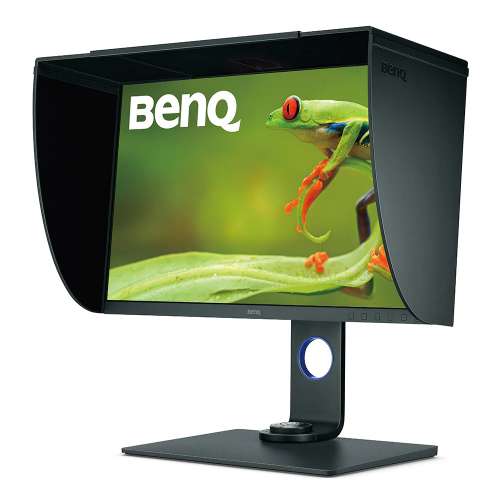 BenQ 4K HDR專業攝影修圖螢幕27吋(SW271) AdobeRGB 99%色域, 連原裝遮光罩, 極新淨