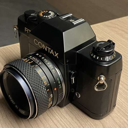 Contax RTS + Yashica 50mm f1.9