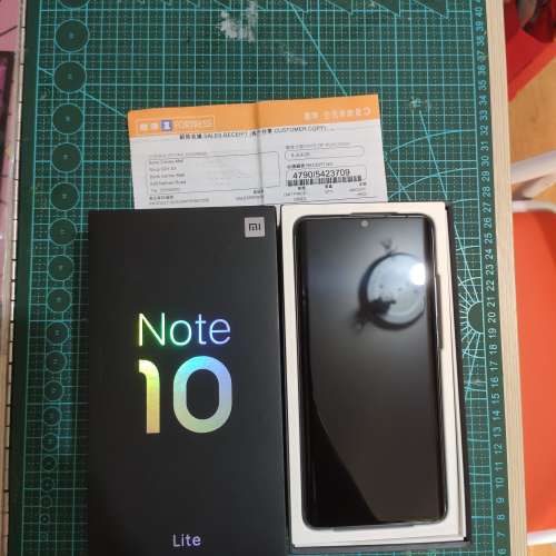 小米note 10 lite 6+128gb 香港行貨