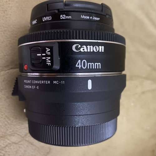 Sigma MC-11 + Canon 40mm f2.8 STM 餅鏡