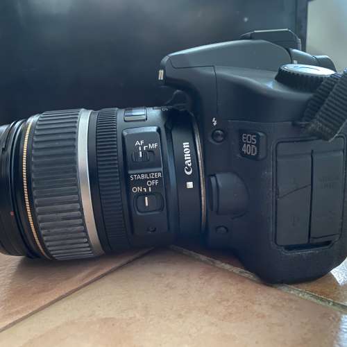 Canon 40D 連17-85mm鏡（相機不能運作）