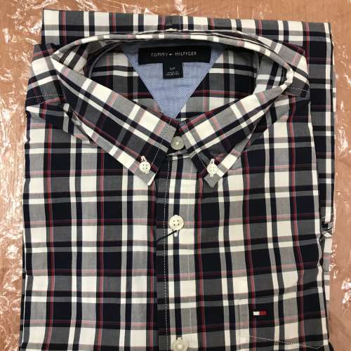 全新 Tommy Hilfiger 男裝長袖恤衫 size S/P