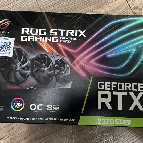 Asus RTX 2070 Super 新淨 非礦咭