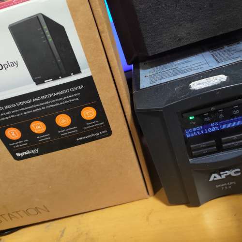 216 Play + WD 3Tb Harddisk x 2 + APC Smart UPS 750 (Synology QNAP 不斷電 HDD