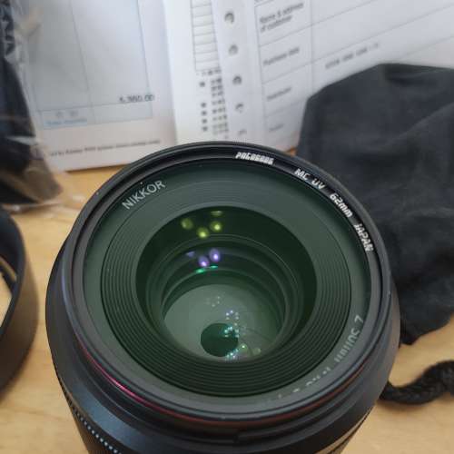 Nikon z50mm F1.8s with Fotobees 62mm mc uv filter
