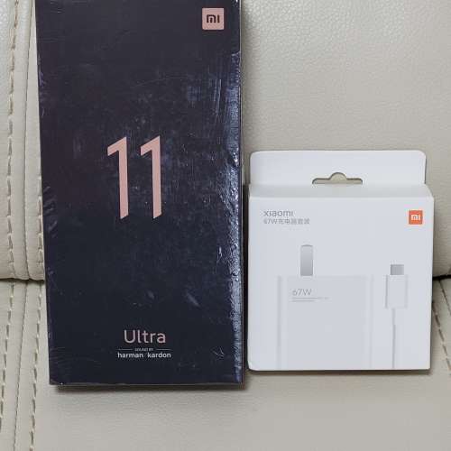 小米 11 Ultra 8GB+256GB  陶瓷白 國行 全新