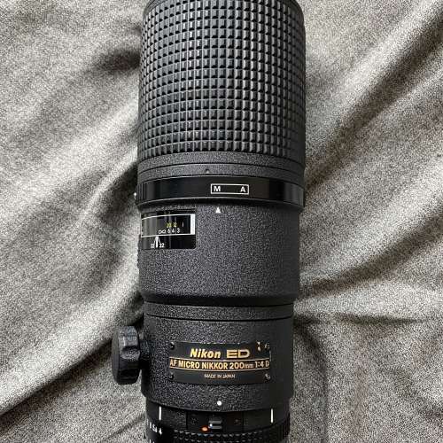 Nikon Nikkor AFD macro 200mm F4