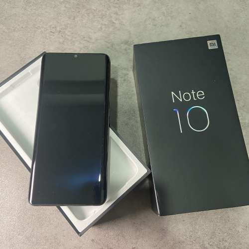 （95%new)小米Xiaomi note 10(6+128GB)黑色