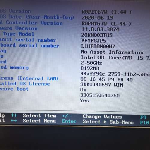 Lenovo Thinkpad E480 i5-7200U 8GB,  256GB M.2 NVMe SSD, not E460 E470 T480