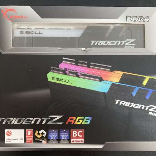 G.SKILL TridentZ RGB Series 16GB (2 x 8GB) (PC4 25600) F4-3200C16D-16GTZR