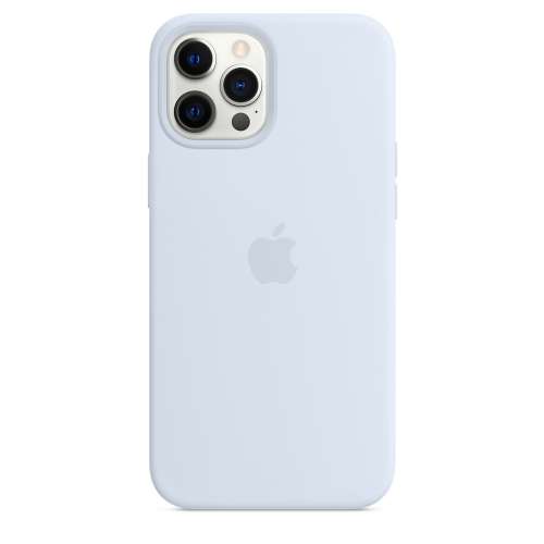 APPLE iPhone 12 Pro Max Silicone Case with MagSafe - Cloud Blue