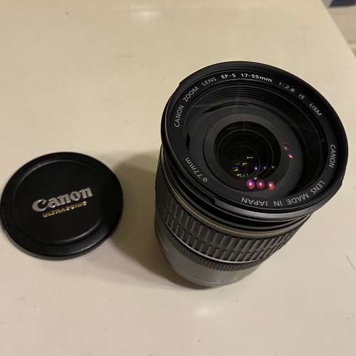 Canon EFS 17-55mm F2.8（送EFS 18-55mm kit lens）