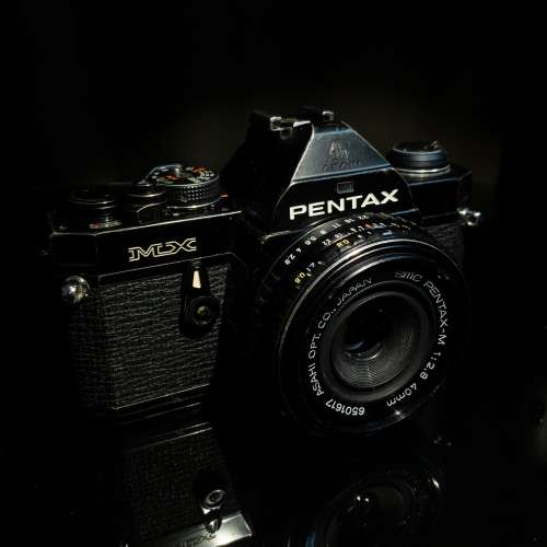 Pentax MX + 40mm + 135mm