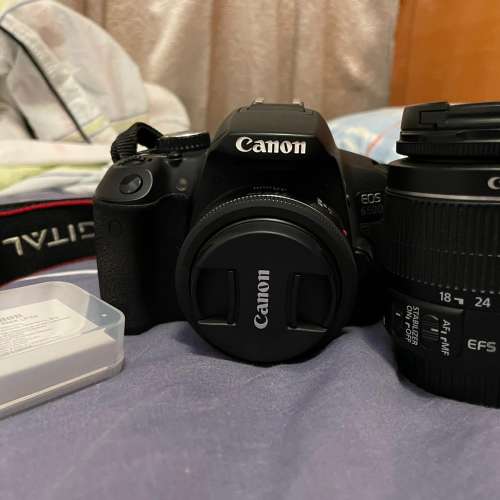 Canon 650D + 18-55 kit + EF 40mm f/2.8