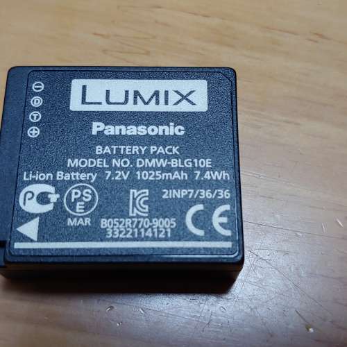 9成新Panasonic DMW-BLG10E電池