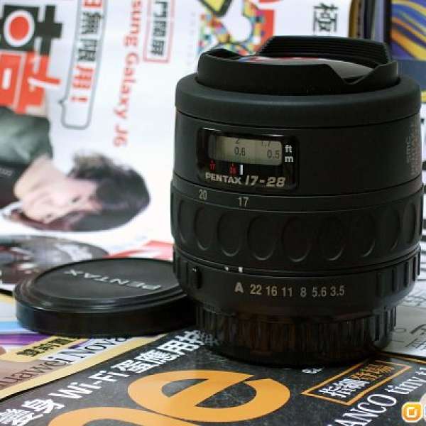 SMC Pentax-F 17-28mm F3.5-4.5 Fish-Eye